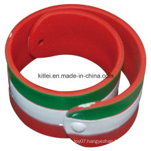 Customed Silicone Cheap Gift Party Fashion PVC Foodball Plastic Bracelet